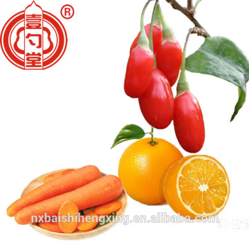 Heißer Verkauf Ningxia organische getrocknete Goji Beeren, frische chinesische wolfberry Ningxia Goji Beeren organische 280 Körner / 50g